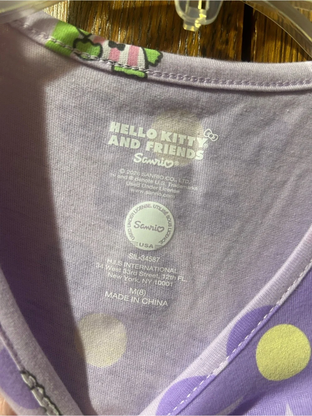 Hello Kitty lavender dress